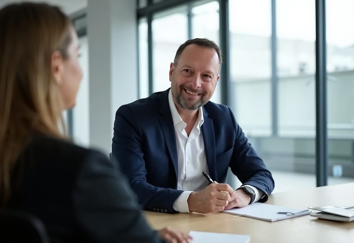 Auswahlgespräch mit Kandidaten